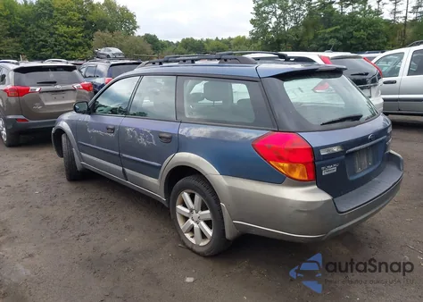 2006 Subaru Legacy 2.5I из США, поврежденный, VIN 4S4BP61C667343357